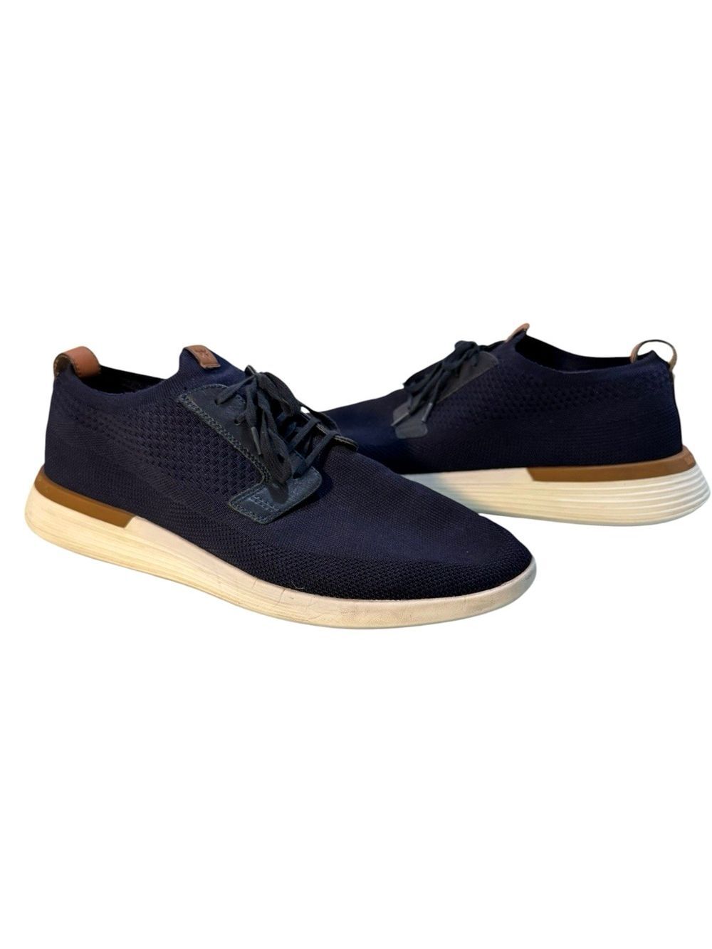Wolf & Shepherd Swift Knit Derby Shoes Mens Size 12 Blue Lace Up Casual Sneakers